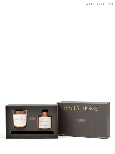 Katie Loxton Blackberry Noir Happy Home Gift Set (Y11515) | £25
