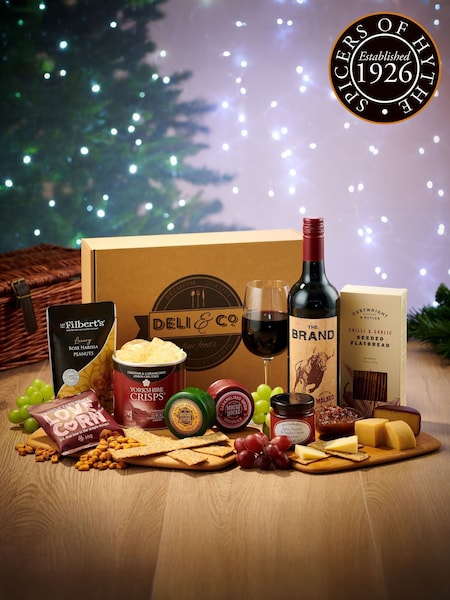 Spicers of Hythe Wine & Cheese Hamper (Y11554) | £44