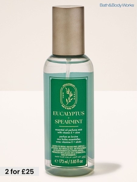 Bath & Body Works Eucalyptus Spearmint Essential Oil Mist 173ml (Y11698) | £10