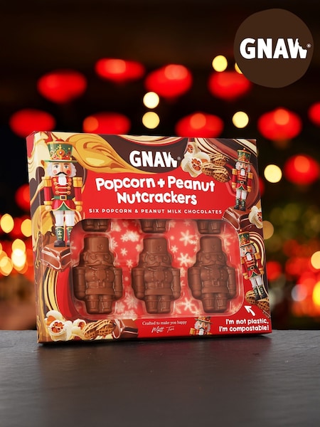 Gnaw Popcorn + Peanut Mini Nutcracker Gift Set (Y12032) | £14