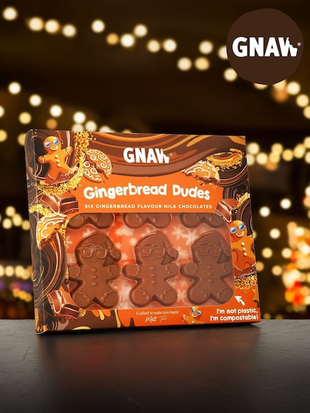 Gnaw Mini Gingerbread Dudes Chocolate Gift Set (Y12033) | £14