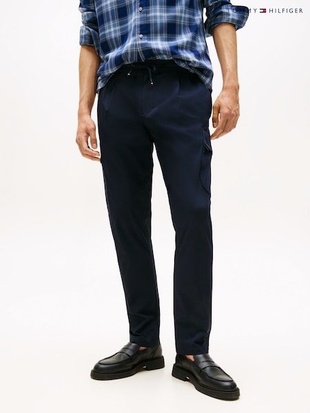 Tommy Hilfiger Blue Performance Harlem Packable Tapered Trousers (Y12116) | £130