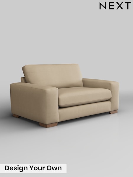 Turin Leather/Light Natural Houghton Leather Deep Sit (Y12260) | £1,875