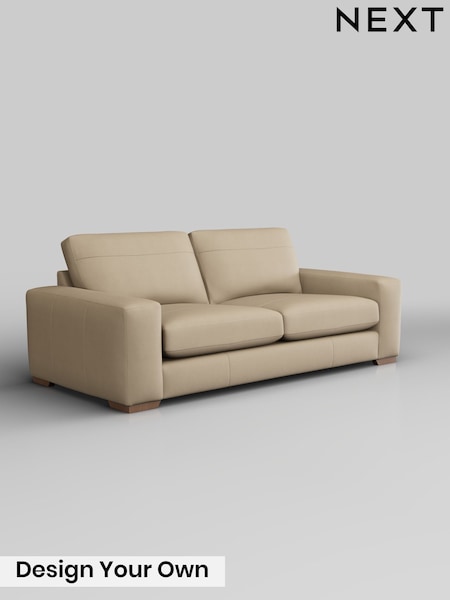 Turin Leather/Light Natural Houghton Leather Deep Sit (Y12260) | £2,075