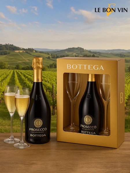 LeBonVin Prosecco Vintage Gift Set (Y12299) | £48