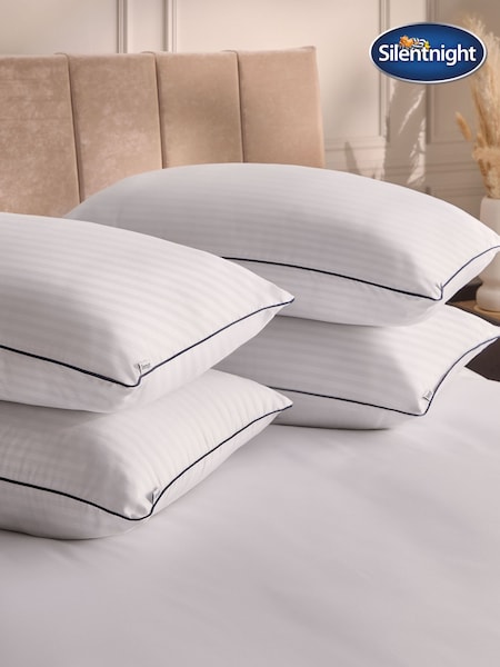 Silentnight Hotel Collection Luxury Piped Pillows 4 Pack (Y12350) | £45
