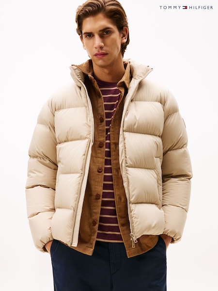 Tommy Hilfiger Natural Water Repellent Down Puffer Jacket (Y12408) | £300