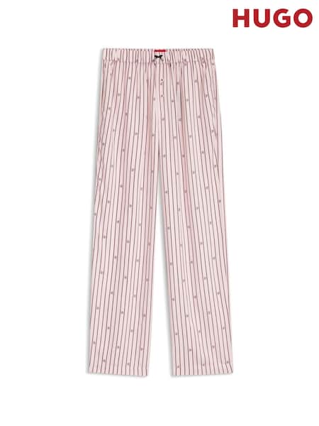 HUGO Pink All Over Print Jersey Pyjama Bottoms (Y12505) | £59