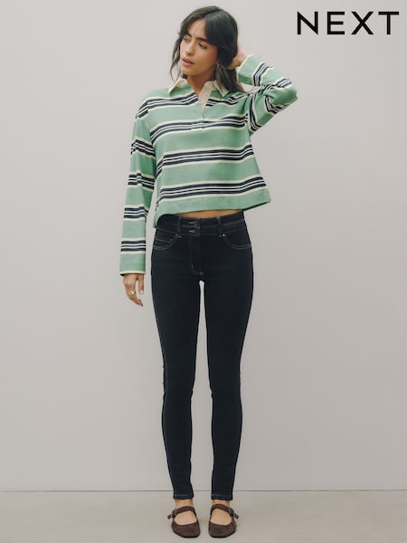 Ultimate Indigo Blue - Lift Slim And Shape Skinny Jeans