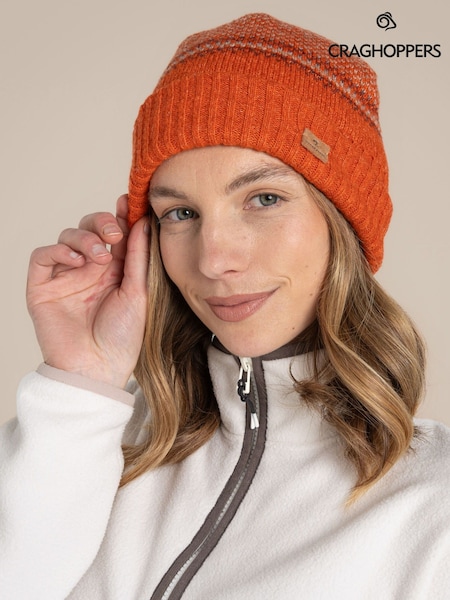 Craghoppers Orange Adalia Beanie (Y12825) | £20