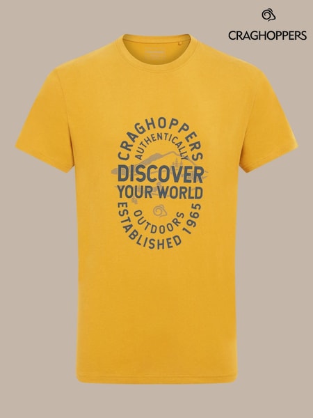 Craghoppers Yellow Lucent II Short Sleeve T-Shirt (Y12828) | £15