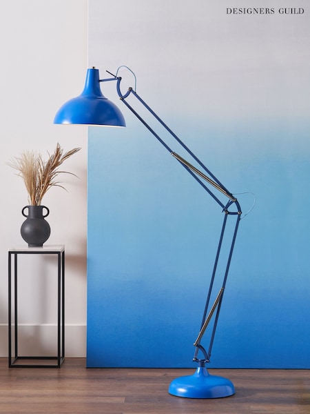 Designers Guild Cobalt Tortona Floor Lamp (Y12843) | £225