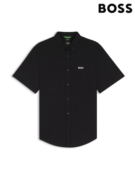 BOSS Black Motion Regular-Fit Short Sleeve Shirt (Y12879) | £119
