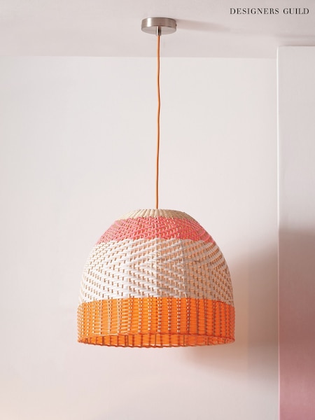 Designers Guild Pimento Brera Rattan Ceiling Pendant (Y13149) | £165