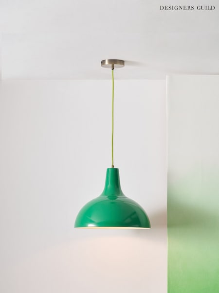 Designers Guild Emerald Tortona Ceiling Pendant (Y13152) | £125