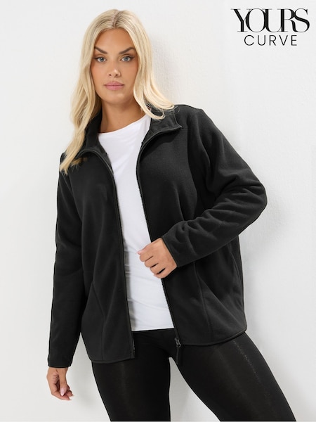 Yours Curve Black Active Fleece (Y13343) | £24