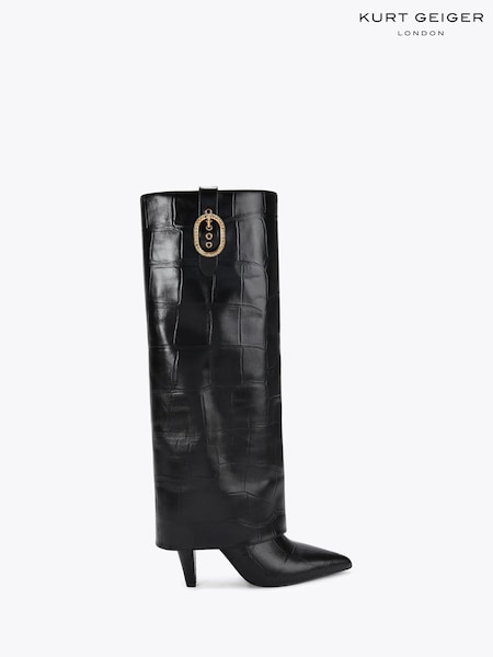 Kurt Geiger London Fold Over Tall Boots (Y13443) | £369