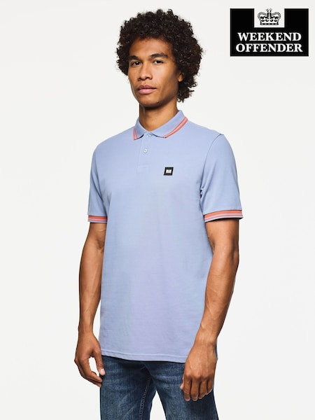 Weekend Offender Levanto With Contrast Tipping Polo Shirt (Y13881) | £50