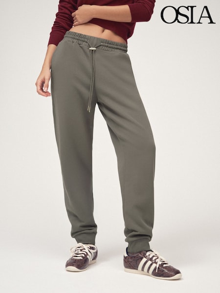 OSIA Olive Green Cuffed Joggers (Y13913) | £44