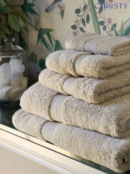 Christy Driftwood Renaissance Luxury Egyptian Cotton Towel (Y14196) | £16 - £42