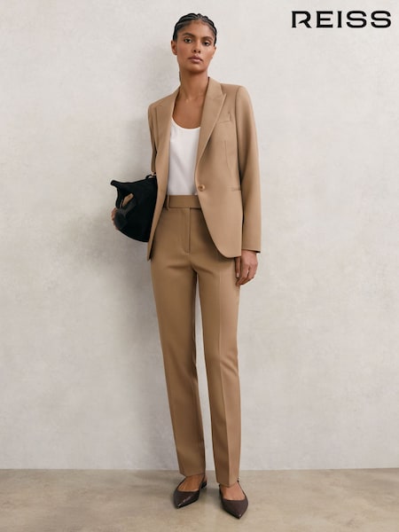 Reiss Camel Jade Suit Trousers (Y14418) | £150