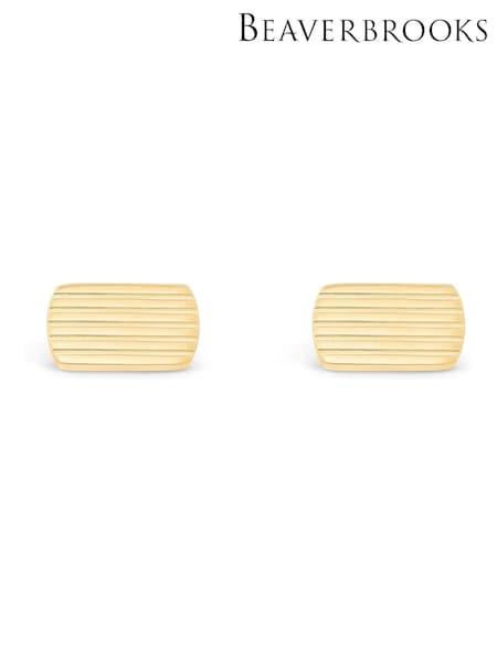 Beaverbrooks Stainless Steel Mens Cufflinks (Y14540) | £65