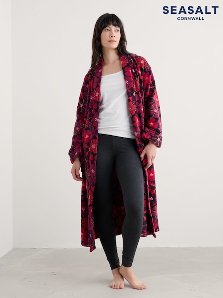 Seasalt Cornwall Purple Hushing Robe (Y14659) | £70