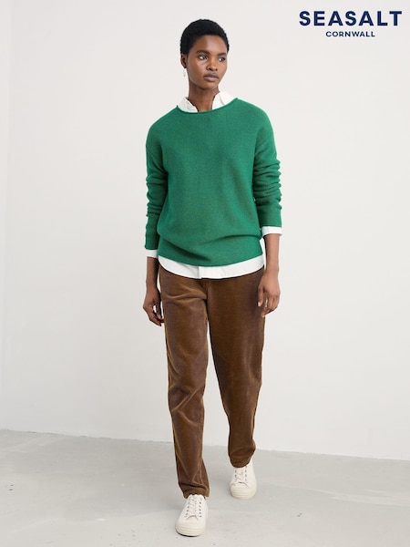 Seasalt Cornwall Green Fruity Jumper (Y14681) | £66