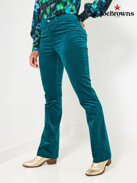 Joe Browns Blue Bootcut Moleskin Trousers (Y14854) | £54