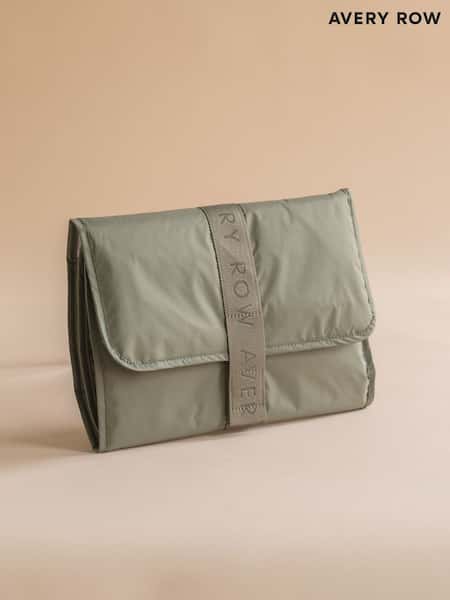 Avery Row Olive Green Travel Changing Mat (Y15040) | £42