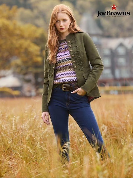 Joe Browns Green Utility Military Jacket (Y15072) | £95