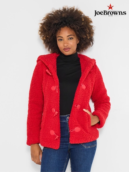 Joe Browns Red Red Hooded Jacket (Y15118) | £75