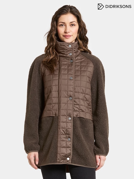 Didriksons Hazel Womens Brown Fleece (Y15293) | £130