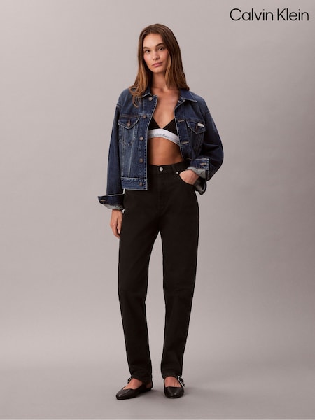 Black Mom Jeans (Y15322) | £85