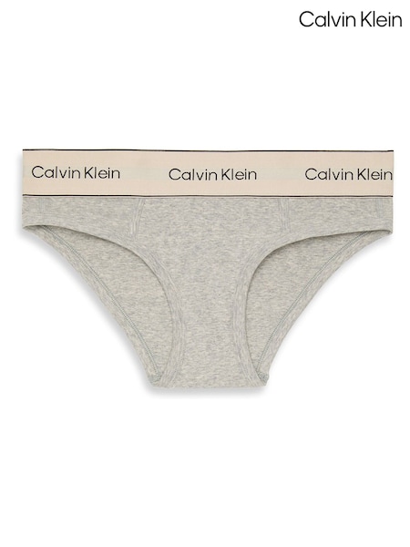 Calvin Klein Grey Bikini Briefs Heritage Cotton (Y15469) | £23