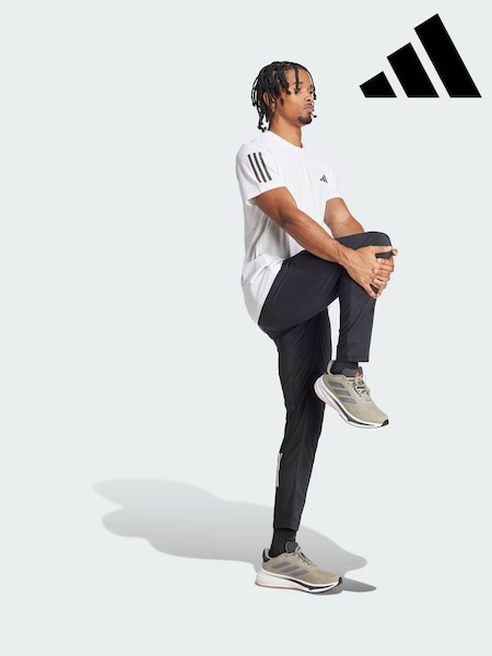 adidas White Own the Run T-Shirt (Y16569) | £28