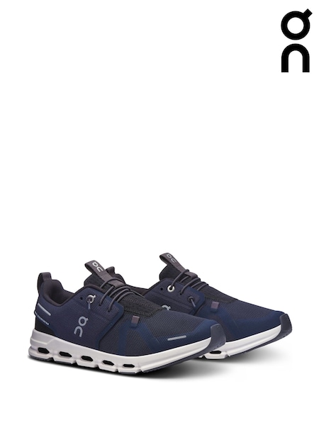 On Navy Youth Cloud Sky Trainers (Y17208) | £90