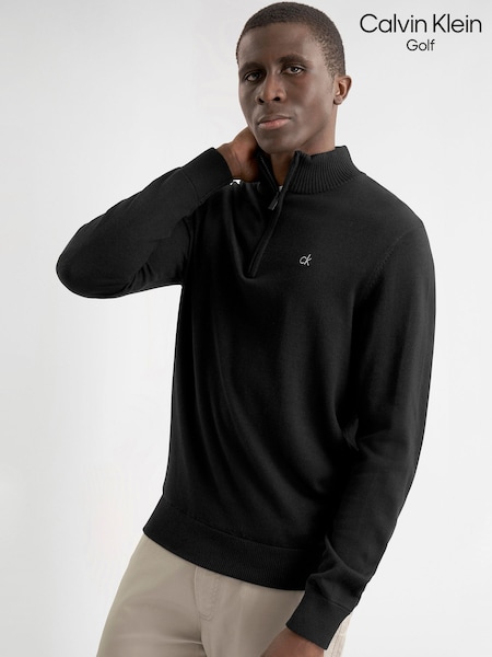 Calvin Klein Golf Avenue Half Zip Sweater (Y17521) | £50
