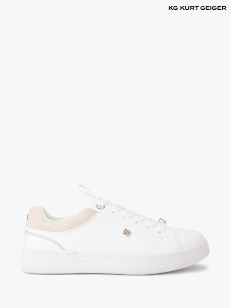 KG Kurt Geiger White Trainers (Y17674) | £69
