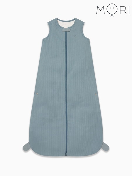 MORI Supersoft Ribbed 2.5 Tog Sleeping Bag Front Zip (Y17923) | £55 - £75