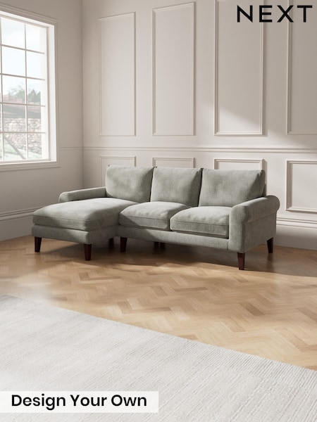 Chunky Chenille/Light Grey Palermo Relaxed Sit (Y18006) | £1,775