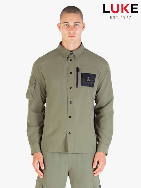 Luke 1977 Green Hulun Shirt Clover (Y18196) | £85