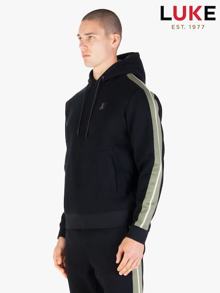 Luke 1977 Princeton 1000 Hoodie Black Clover (Y18207) | £80