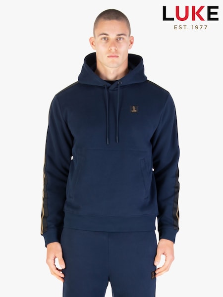 Luke 1977 Princeton 1000 Hoodie Black Clover (Y18210) | £80