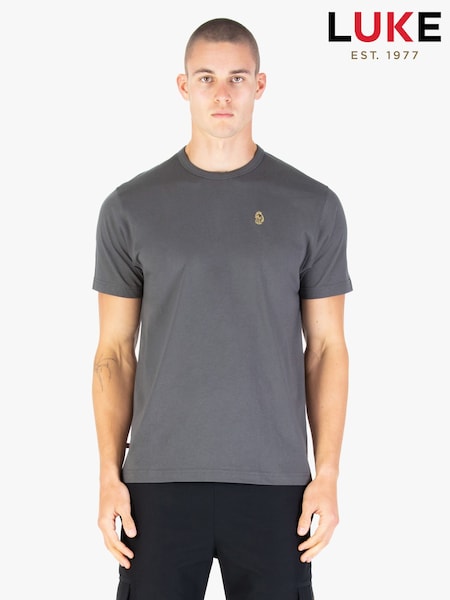 Luke 1977 Traff 1000 T-Shirt Charcoal (Y18217) | £25