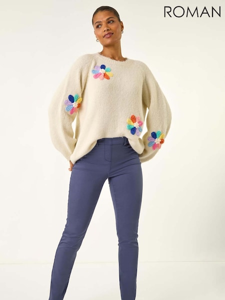 Roman Blue 31'' Denim Stretch Denim Leggings (Y18710) | £32