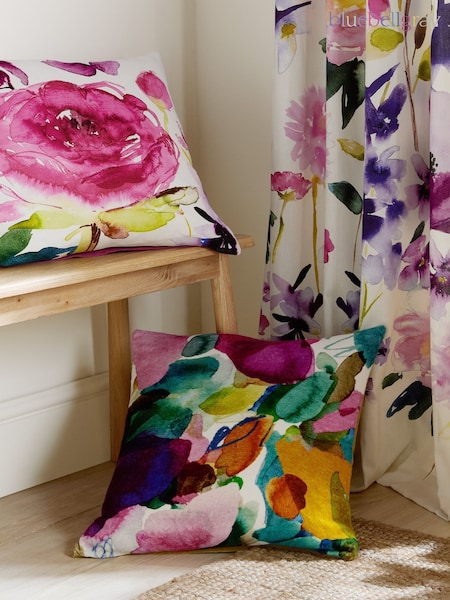 Bluebellgray Multi Pink Archie Cushion (Y19118) | £35