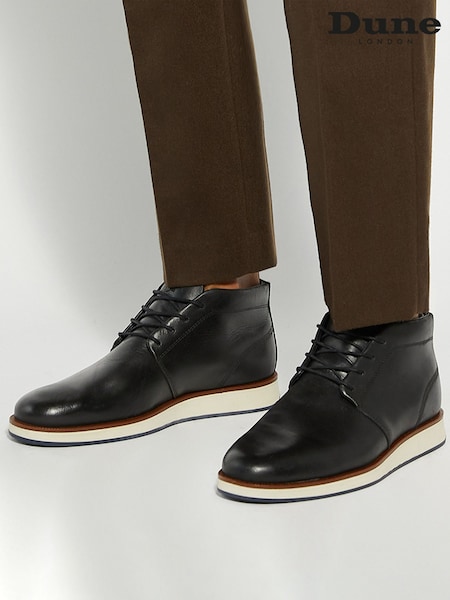 Dune London Black Smoky Boots (Y19289) | £129