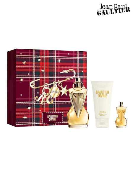 Jean Paul Gaultier Gaultier Divine Eau de Parfum 50ml, Pour Le Corps Body Lotion 75ml & Eau de Parfum 6ml Gift Set (Y19996) | £103