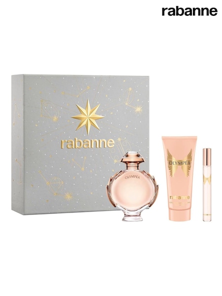 Rabanne Olympa Eau de Parfum 80 ml Sensual Body Lotion 100ml & Eau de Parfum 10ml Gift Set (Y20041) | £107